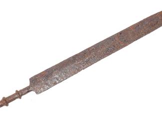 Lot 63 Chinese ArchaisticStyle Iron Sword
