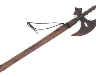 Lot 33 Victorian Horseman Axe
