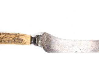 Lot 19 Silver Mounted Cutting Knife, Marked Solingen