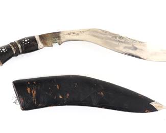 Lot 51 Indian Kukri Dagger Sheath