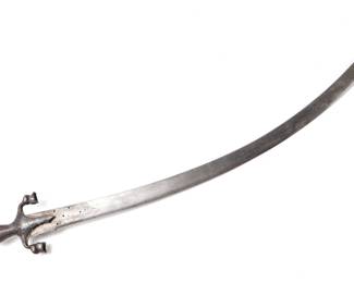 Lot 50 Afghani Pulwar Sword, 18th 19th c.