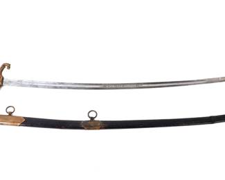 Lot 36 Masonic King Cyrus Sword Scabbard