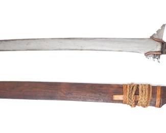 Lot 87 Huge Maranao Kris Sword, ExDavid Schmidt