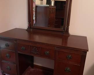 Antique vanity