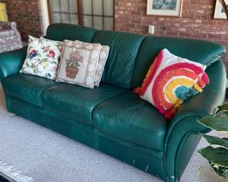 Leather sofa