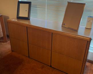 Vintage file cabinet