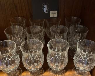 Waterford Crystal Lismore Champagne Irish Coffee Mugs