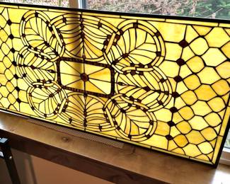 Stained Glass Window Panel