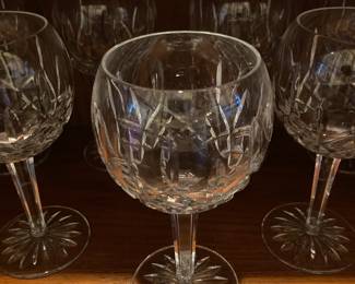 Waterford Crystal Lismore Hock Wine Glasses 