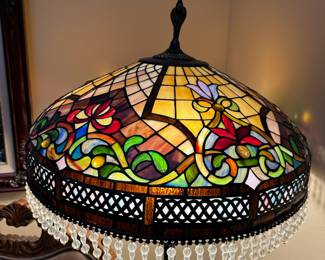 Tiffany Style Stained Glass Floor Lamp