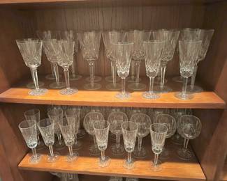 Waterford Crystal Lismore Champagne & Wine Glasses 
