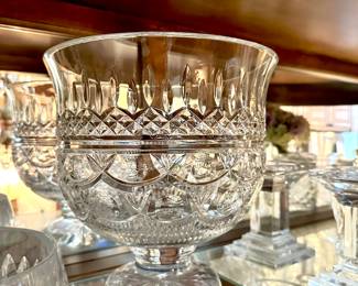 Waterford Crystal Thistle Trifle Bowl with Lismore Design 