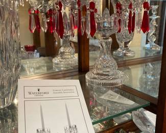 Waterford Crystal Lismore Candelabra