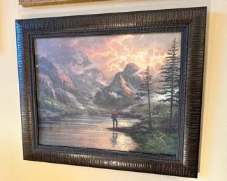 Framed Print "Almost Heaven" by Thomas Kinkade