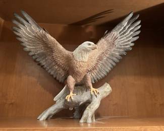 Lladro "Freedom Eagle" Porcelain Sculpture – F-15J