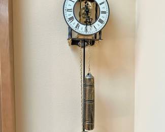 Hermle Skeleton Pendulum Clock