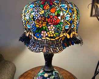 Art Nouveau Tiffany Style Table Lamp