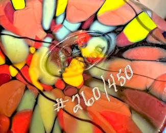 Dave Fetty Fenton Mosaic Vase