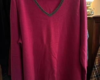 Precious Fibers V-neck 100% Cashmere Sweater – Size 3X