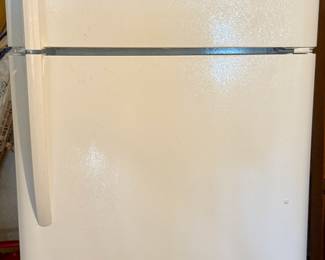 One of two working refrigerator and freezer combos
