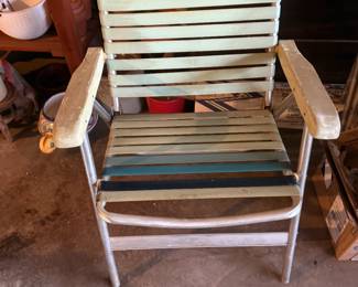 Set of three blast from the past lawn chairs!