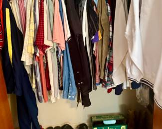 Men’s clothing and shoes