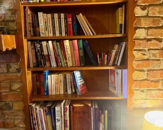 Many books and Bibles