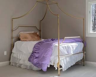Pottery Barn Teen Bed with canopy