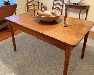 Antique Pine Tavern Table