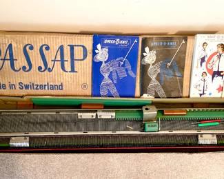 Vintage- Made in Switzerland Passap M201 Knitting Machine