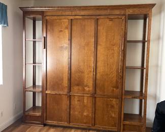 Queen Murphy bed - you must remove! (Sorry!)