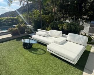 $1500 for the Rove Concepts Outdoor Modular, $300 for the Coffee Table 