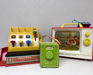 Vintage Fisher Price toys