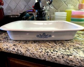 Vintage Corningware backing dishes