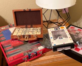 Games, dominos, checkers, chess...