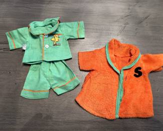 Vintage Snoopy Doll PJs and Robe set!