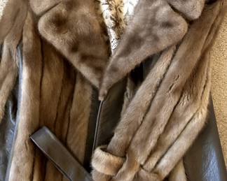 Gorgeous quality furs in this home - here's a beauty from Titche's Dallas.