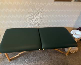 Massage table