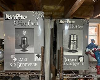 Monty Python helmets