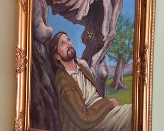 Religious original framed artwork