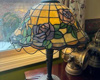 Stained glass lamp