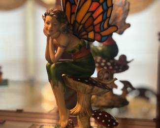 Stained glass fairy