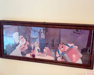 Frames lady and the tramp art