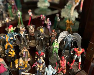 Marvel chess sets and extra pieces