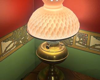 Vintage brass lamp