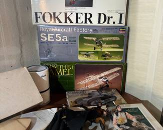 Royal aircraft factory and other model plains