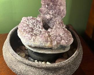 Amethyst fountain
