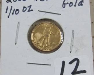 1/10 oz. Gold $5.00 Coin
