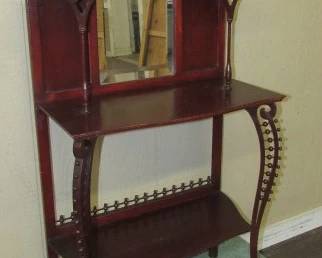 Mahogany Etagere