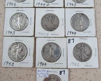 Walking Liberty Half Dollars